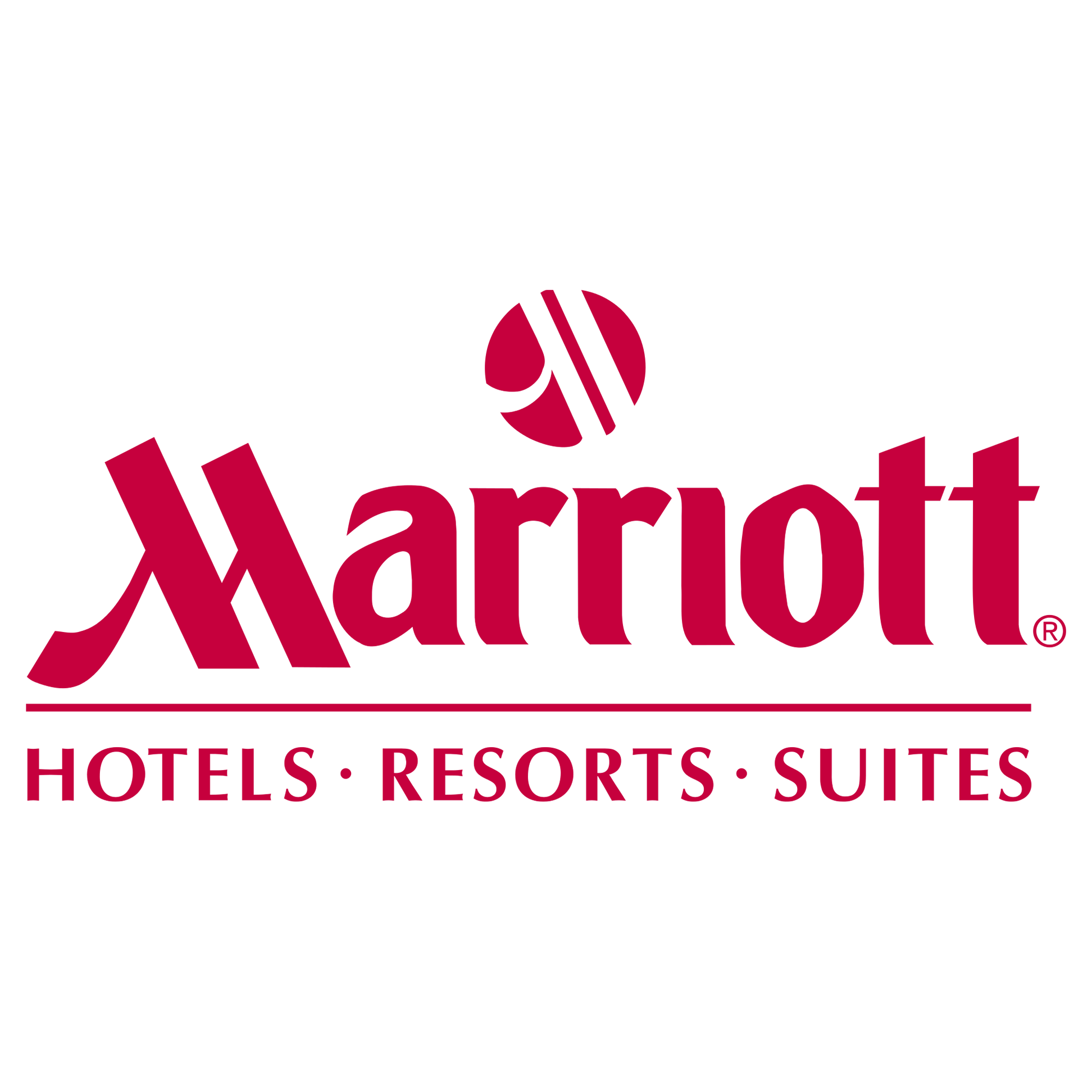 Logo of Marriott Hotels, Resorts, and Suites